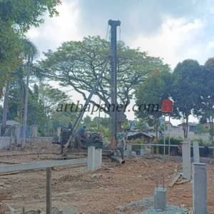 harga sewa alat pancang drop hammer