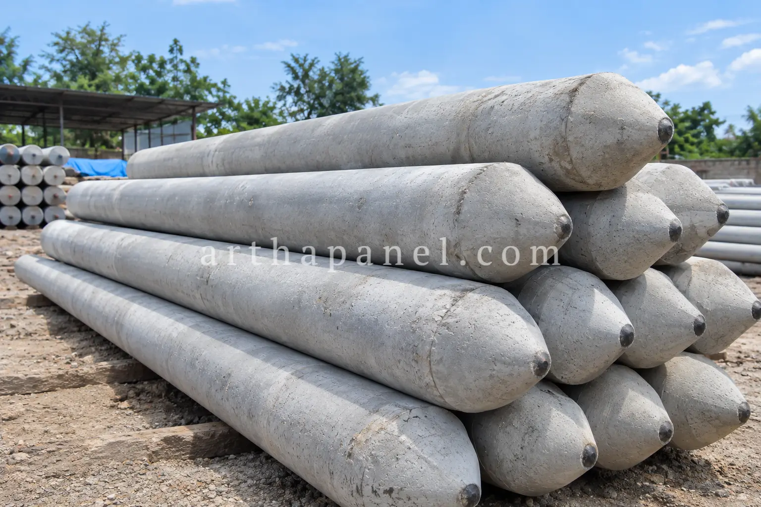 Spun pile beton untuk kebutuhan fondasi proyek di Jawa Tengah