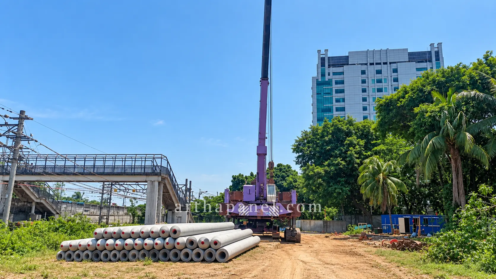 harga spun pile