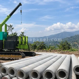 harga spun pile jawa timur